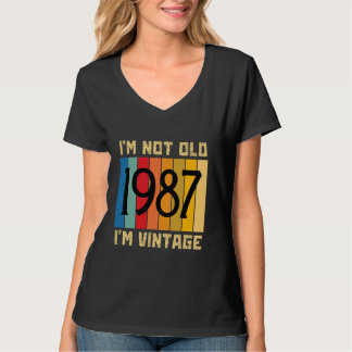 37 jaar oud Ik ben niet oud Ik ben vintage 1987 37 T-shirt
