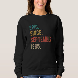 37 jaar oude 37e verjaardag epic sinds 19 septembe trui