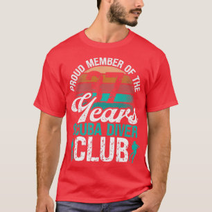 37 Schuba van de vogelstand duikende scuba van 37 T-shirt