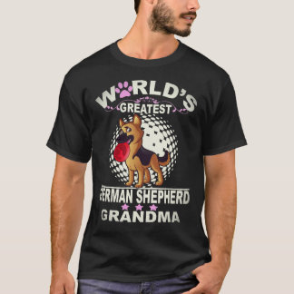 37 Werelds Beste Duitse Herders-Oma Duits T-shirt