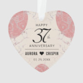 37e anniversaire de l'Mariage d'Alabaster (dos)