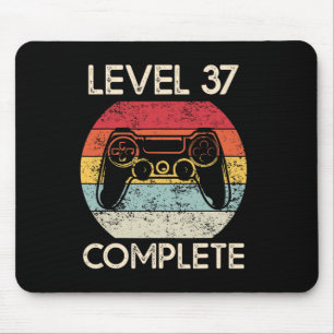 37e bruiloft Jubileum koppels Husbynd Gamer Fun Muismat