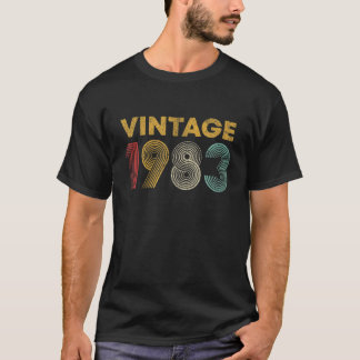 37e geboorte Gift Idea  1983 Mannen Vrouwen T-shirt