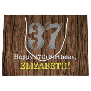 37e verjaardag: Country Western geïnspireerd uiter Groot Cadeauzakje