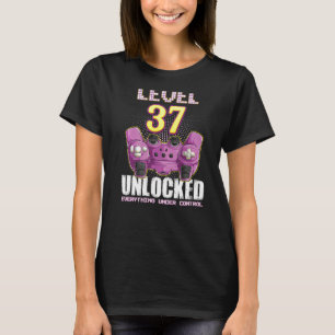 37e verjaardag Gamer jongens Meisjes 37 jaar oud N T-shirt