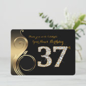 37ème, Invitation Anniversaire, Numéro Diamant, Ph (Debout devant)