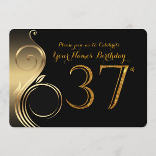 37ème, Invitation Anniversaire, Numéro Parties sci