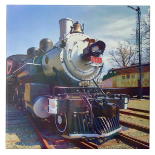 385 Stoomlocomotief Tegeltje