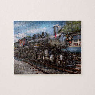 385 - Trein - Stoom - 385 Volledig gerestaureerd Legpuzzel