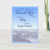 3898 Dank u Eagle Project Bedankkaart (Voorkant)