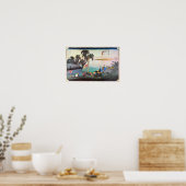 38. 藤 宿, 広 重 POSTER (Keuken)