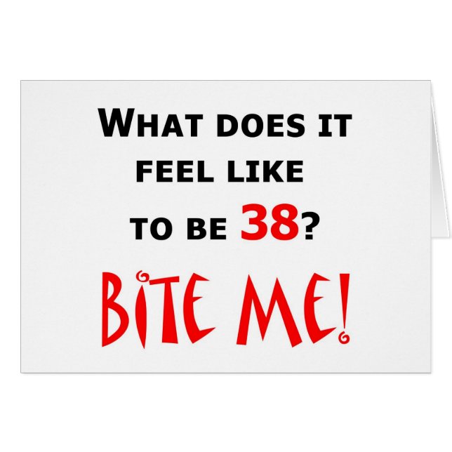38 Bite me! (Voorkant Horizontaal)