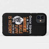 38 Een op een tijd Beagle Puppy Case-Mate iPhone Case (Achterkant (horizontaal))