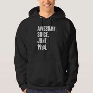 38 Jaar Oud 38e Verjaardag Geweldige sinds juni 19 Hoodie