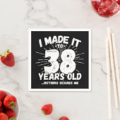 38 Jaar Oud Sarcastisch Meme Grappig 38e Verjaarda Servet (Insitu)