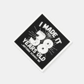 38 Jaar Oud Sarcastisch Meme Grappig 38e Verjaarda Servet (Hoek)