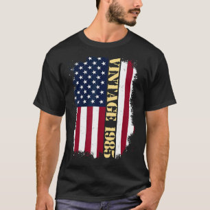 38 jaar oude Amerikaanse vlag 1985 Amerikaanse vl T-shirt
