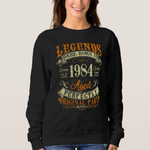 38 jaar oude  legenden geboren in 1984 38 jaar trui
