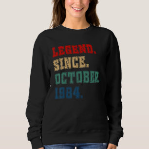 38 jaar oude leggende sinds oktober 1984 38e geboo trui