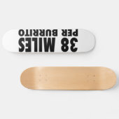 38 mijl per karton van Burrito Skateboard (Horizontaal)
