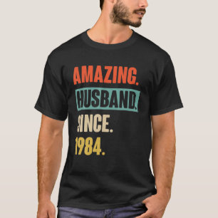 38 Weddenschap aniesiër Gift Him - Amazing Husband T-shirt
