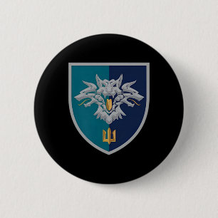 38e Mariniersbrigade (Oekraine) V2 Oekraïens Ronde Button 5,7 Cm