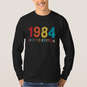 38e verjaardag Mannen dames 38 jaar 1984 1 T-shirt