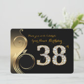 38ème, Invitation Anniversaire, Numéro Diamant, Ph (Debout devant)