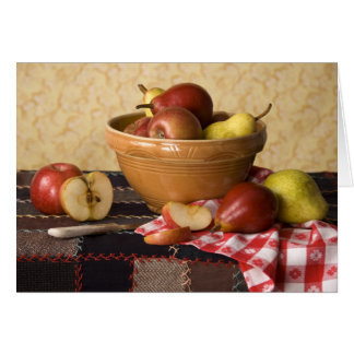 3933 Bowl of Apples & Pears Still Life