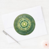 396 Hz Solfeggio Frequentie Sticker (Envelop)
