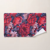 #39 Bloemen patroon Bad Handdoek (Handdoek)