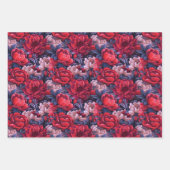 #39 Bloemen patroon Inpakpapier Vel (Voorkant 2)