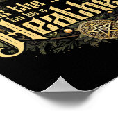 ' Dit is het seizoen om een heidense heidense  Poster (Hoek)