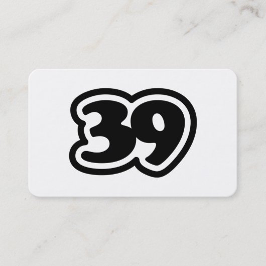 39 Japans Slang Sankyu Visitekaartje (Voorkant)