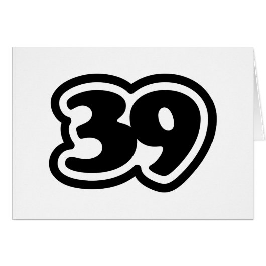 39 Japanse Slang Sankyu Wenskaarten (Voorkant Horizontaal)