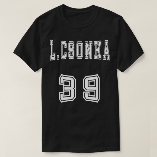 39 Larry Csonka T-shirt classique NFL (Design devant)