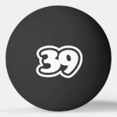 39 Slang Japonais Sankyu Balle de Ping Pong (Dos)