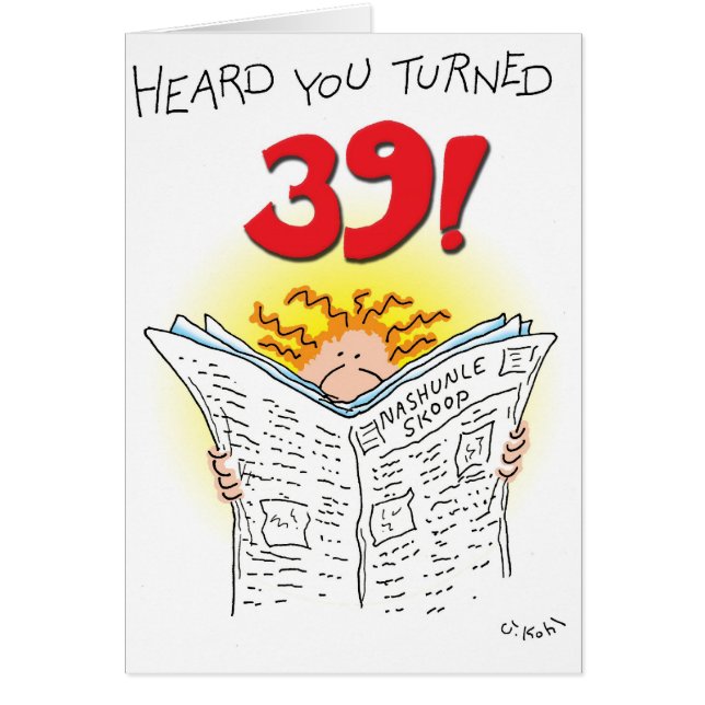 39 tournés (Devant)