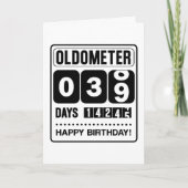 39e Anniversaire Carte Oldometer (Devant)