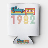 39e geboortedag Retro 1982 Cassettebandje Blikjeskoeler (Voorkant)