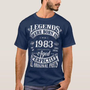 39e geboortedag T-shirt  legenden geboren in 1983 