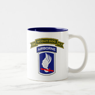 39e IPSD - 173d Airborne Bde (sep) Tweekleurige Koffiemok