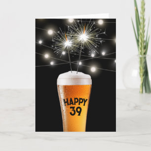 39e jaarsparkler in bier kaart
