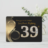 39ème, Invitation Anniversaire, Numéro Diamant, Ph (Debout devant)