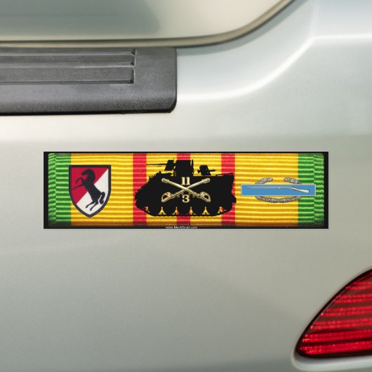 3/11e ACR VSM M113, patch, CIB Bumpersticker (Op auto)