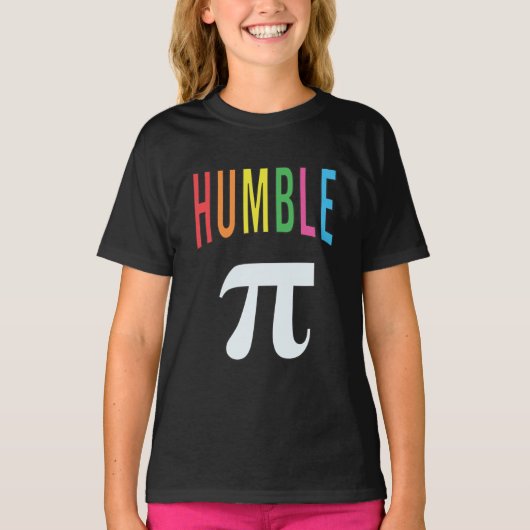 3.14 Humble Pie Pi Pun Drôle Math T-Shirt (Devant)