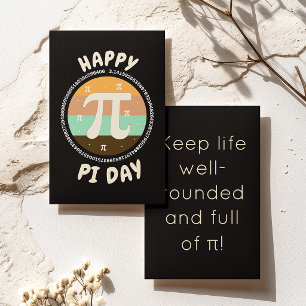 3.14 Nationale Pi-dag ontwerp - Gelukkige Pi-dag Kaart
