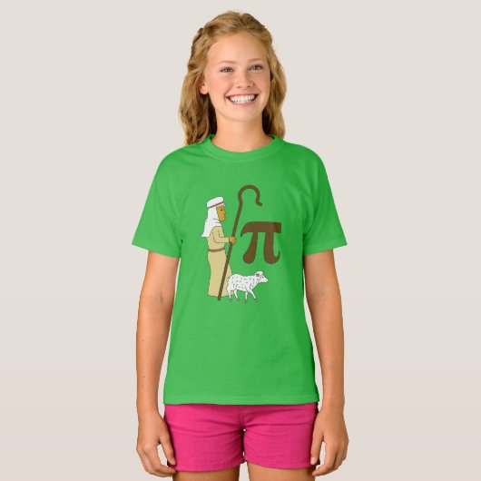 3.14 Pie Pi Pun Funny Wiskunde Joke T-shirt (Voorkant volledig)