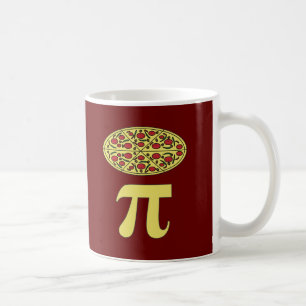 3.14 Pizza Pie Pi Pun Funny Wiskunde Joke Koffiemok