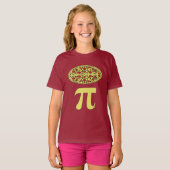 3.14 Pizza Pie Pi Pun Funny Wiskunde Joke T-Shirt (Voorkant volledig)